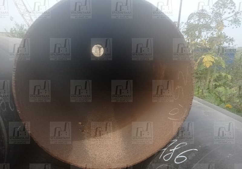 Труба 720*8 б/у после газа в изоляции, длина 11-12 м